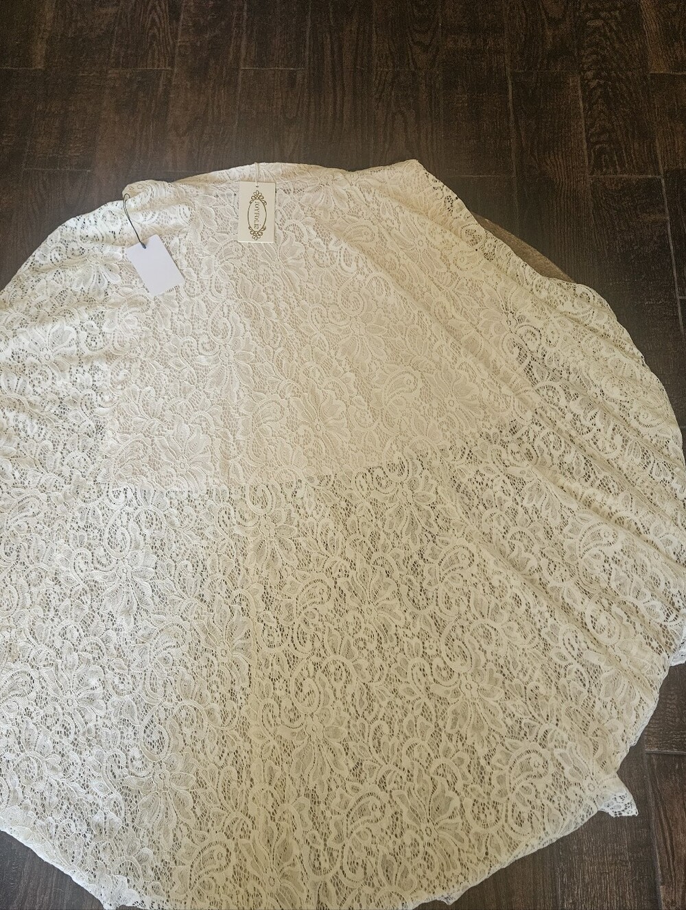 JoyFolie Lace Tiered Skirt - M - Picture 12 of 12